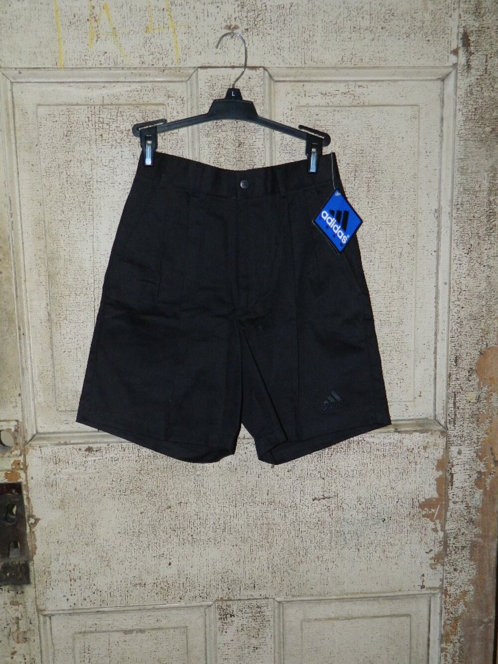 NWT Rare Vtg 90s Adidas TEAM Collegiate High Waisted Shorts Womens Size 6 (II-12